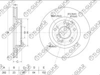 Диск тормозной TG-BDS0060/45251-S7A-N10 * Ti-Guar