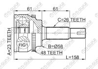 ШРУС TG-95120Z48/TO-117A48* TiGuar