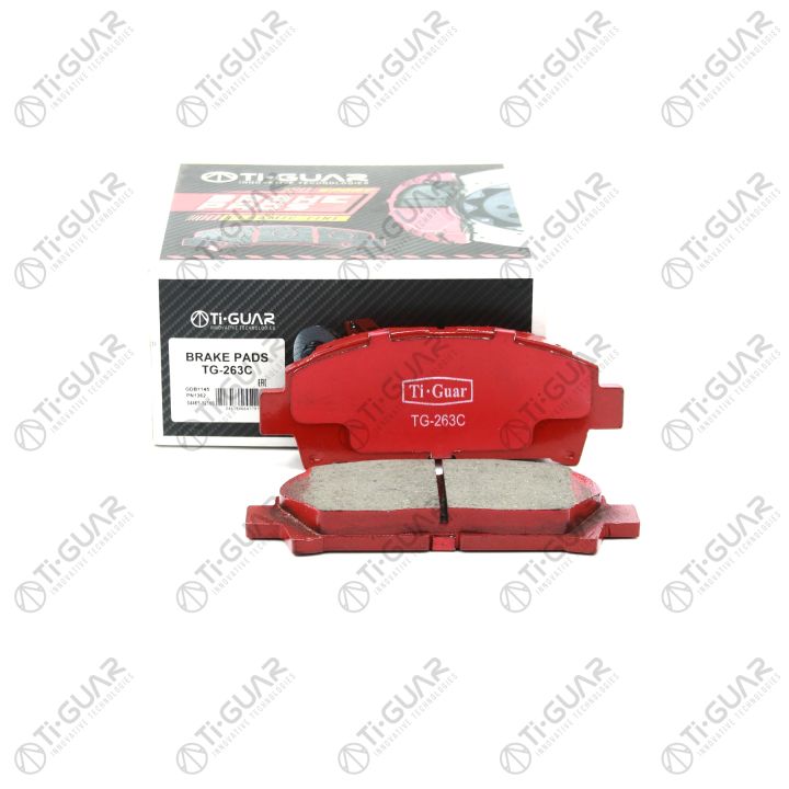 Тормозные колодки TG-263C/PF-1267 (КЕРАМИКА)* Ti·GUAR Тормозные колодки TG-263C/PF-1267 (КЕРАМИКА)* Ti·GUAR