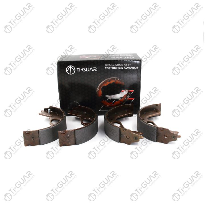 Тормозные колодки (РУЧНОГО ТОРМОЗА) TG-0568/FN0568* Ti·GUAR (комплект 4шт.)